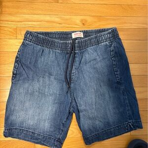 Levi's Dark Blue Denim Shorts